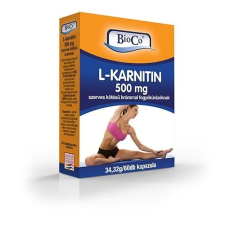  BIOCO L-KARNITIN 500MG KAPSZULA 60 DB vitamin és táplálékkiegészítő