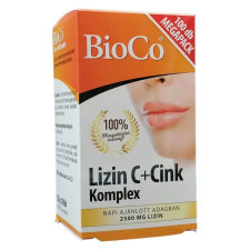 BioCo lizin c+cink komplex megapack tabletta 100db vitamin és táplálékkiegészítő