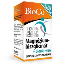 BIOCO MAGNÉZIUM-BISZGLICINÁT+BIOAKTÍV B6 TABLETTA 90X vitamin és táplálékkiegészítő