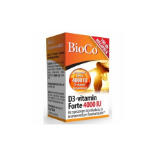 BioCo Magyarország BioCo D3vitamin Forte 4000 IU 100 db vitamin és táplálékkiegészítő