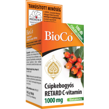 BioCo Magyarország Kft. BioCo Csipkebogyó C-vitamin 1000 mg retard tabletta 100x vitamin és táplálékkiegészítő