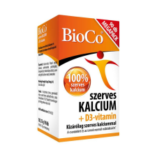 BioCo Magyarország Kft. BioCo Szerves kalcium + D3-vitamin filmtabletta 90x vitamin és táplálékkiegészítő
