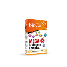 BioCo Mega-B B-vitamin komplex 60 db vitamin és táplálékkiegészítő