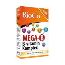 BIOCO MEGA-B-VITAMIN KOMPLEX FILMTABLETTA 60X vitamin és táplálékkiegészítő