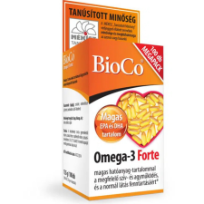 BioCo Omega-3 Forte Megapack 100db lágyzselatin kapszula vitamin és táplálékkiegészítő