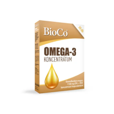 BioCo Omega-3 Koncentrátum 30db vitamin és táplálékkiegészítő
