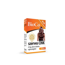 BioCo Szerves cink 60 db vitamin és táplálékkiegészítő