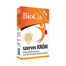  BIOCO SZERVES KRÓM TABLETTA 60X vitamin és táplálékkiegészítő