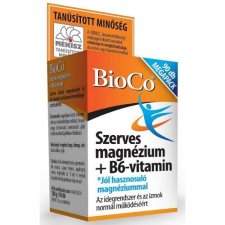  BIOCO SZERVES MAGNÉZIUM+B6 TABLETTA 90DB vitamin és táplálékkiegészítő