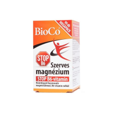 BioCo szerves magnézium stop b6-vitamin 90 db vitamin és táplálékkiegészítő
