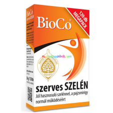 BioCo Szerves Szelén megapack 120 db tabletta - BioCo vitamin és táplálékkiegészítő