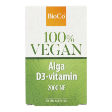  BIOCO VEGAN ALGA D3-VITAMIN 60 DB vitamin és táplálékkiegészítő