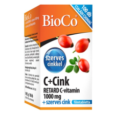 BioCo Vitamin BIOCO C + Cink Retard 100 darab vitamin és táplálékkiegészítő