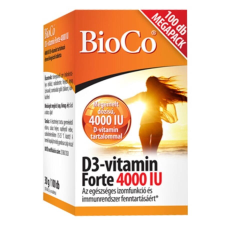 BioCo Vitamin BIOCO D3-vitamin Forte 100 darab alapvető élelmiszer