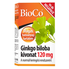 BioCo Vitamin BIOCO Gingko Biloba Megapack 90 darab alapvető élelmiszer