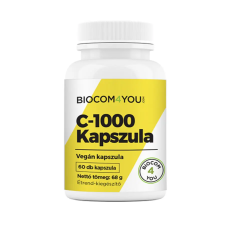 Biocom C-1000 60 db kapszula (vegán) - Biocom vitamin és táplálékkiegészítő