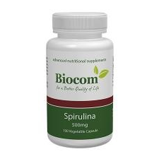 Biocom Spirulina kapszula / INGYENES SZÁLLÍTÁS 100 db vitamin és táplálékkiegészítő