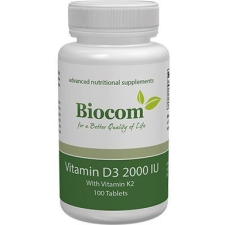Biocom Vitamin D3 2000 IU kapszula 100db vitamin és táplálékkiegészítő