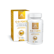 Bioextra c+d forte étrend-kiegészítő kapszula 100 db gyógyhatású készítmény