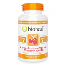 Bioheal Acerolás C-vitamin 1100 mg + D3-vitamin 2200 NE 105 db vitamin és táplálékkiegészítő