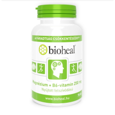 Bioheal Bioheal magnézium+b6-vitamin 250mg szerves nyújtott felszívódású 70 db vitamin és táplálékkiegészítő