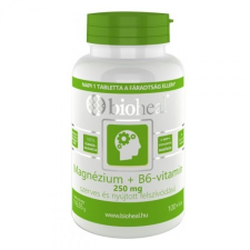 Bioheal Magnézium + B6-vitamin szerves nyújtott felszívódású tabletta 105db vitamin és táplálékkiegészítő