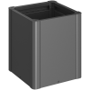 Biohort Belvedere virágágyás Midi méret: 50 sötétszürke-metál