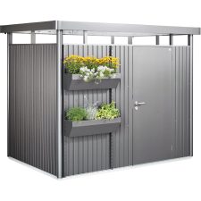 Biohort FloraBoard kvarcszürke-metál kerti tárolás