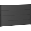 Biohort kerítés panel 150 cm x 90 cm metál sötétszürke