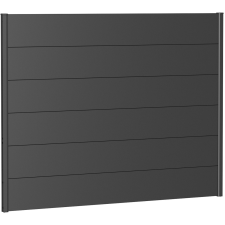 Biohort kerítés panel 180 cm x 135 cm metál sötétszürke kerti bútor