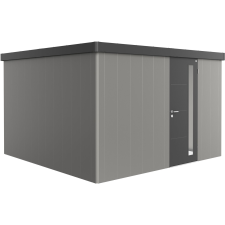 Biohort Neo 4D szerszámos ház 2.3-as változat standard ajtó kvarc-sötétszürke kerti tárolás