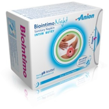  BIOINTIMO ANION ÉJSZAKAI INTIMBETÉT 8db intimhigiénia nőknek