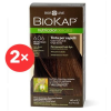 BIOKAP Nutricolor Delicato Dark Blond Havana Gentle Dye 6.06 (2× 140 ml)