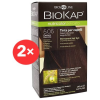 BIOKAP Nutricolor Delicato Dark Golden Blond Gentle Dye 6.30 (2× 140 ml)