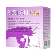 Biolan Szemcsepp Gél 0,3% - 10 x 0,35ml Adagolók gyógyhatású készítmény