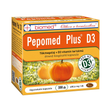 BIOMED KFT. Biomed Pepomed Plus D3 vitamin kapszula 100x vitamin és táplálékkiegészítő