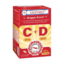 Biomed Magyar Kincs C + D vitamin kapszula 60db vitamin és táplálékkiegészítő