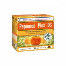 Biomed pepomed plus d3 kapszula 100 db gyógyhatású készítmény