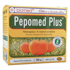 Biomed Pepomed Plus tökmagolaj kapszula 100db vitamin és táplálékkiegészítő
