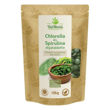 Biomenü BIO CHLORELLA és SPIRULINA ALGA tabletta 125 g vitamin és táplálékkiegészítő