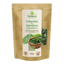  Biomenü Bio Chlorella és Spirulina alga tabletta – 125g vitamin és táplálékkiegészítő