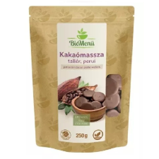  BioMenü BIO Kakaómassza tallér perui 250g vitamin és táplálékkiegészítő