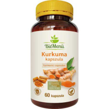 BioMenü bio kurkuma kapszula 60 db gyógyhatású készítmény