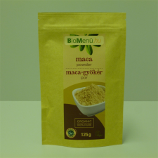 BioMenü bio maca-gyökér por 125 g gyógyhatású készítmény