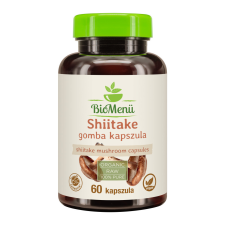  BioMenü BIO SHIITAKE gomba kapszula 60 db vitamin és táplálékkiegészítő