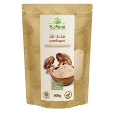 Biomenü Bio Shiitake gombapor 100g vitamin és táplálékkiegészítő
