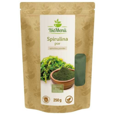 BioMenü BIO SPIRULINA ALGA por 250 g vitamin és táplálékkiegészítő