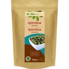 Biomenü BIO Spirulina alga tabletta 125g BioMenü vitamin és táplálékkiegészítő