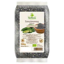  BioMenü BIO SZEZÁMMAG fekete 250 g reform élelmiszer