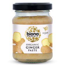 Biona bio gyömbér paszta 130g alapvető élelmiszer